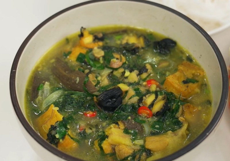 Ốc nấu mẻ lá lốt tía tô ảnh 9