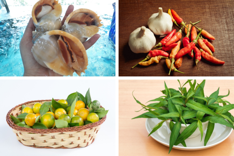 ốc tỏi nướng nước mắm hình 2