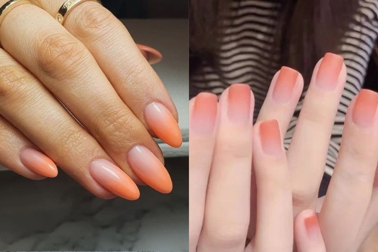 Nail ombre cam