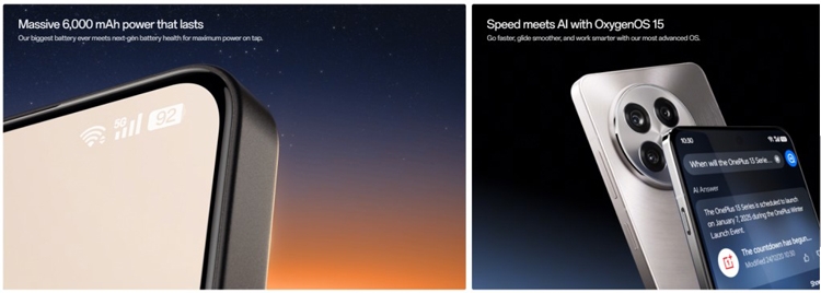 OnePlus 13R sẽ có viên pin 6.000mAh, các ưu đãi khi đặt mua đã được tiết lộ