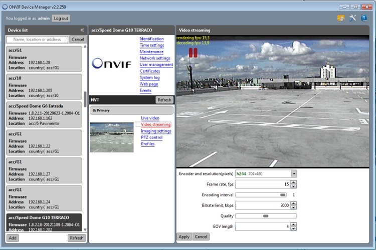ONVIF Device Manager 7