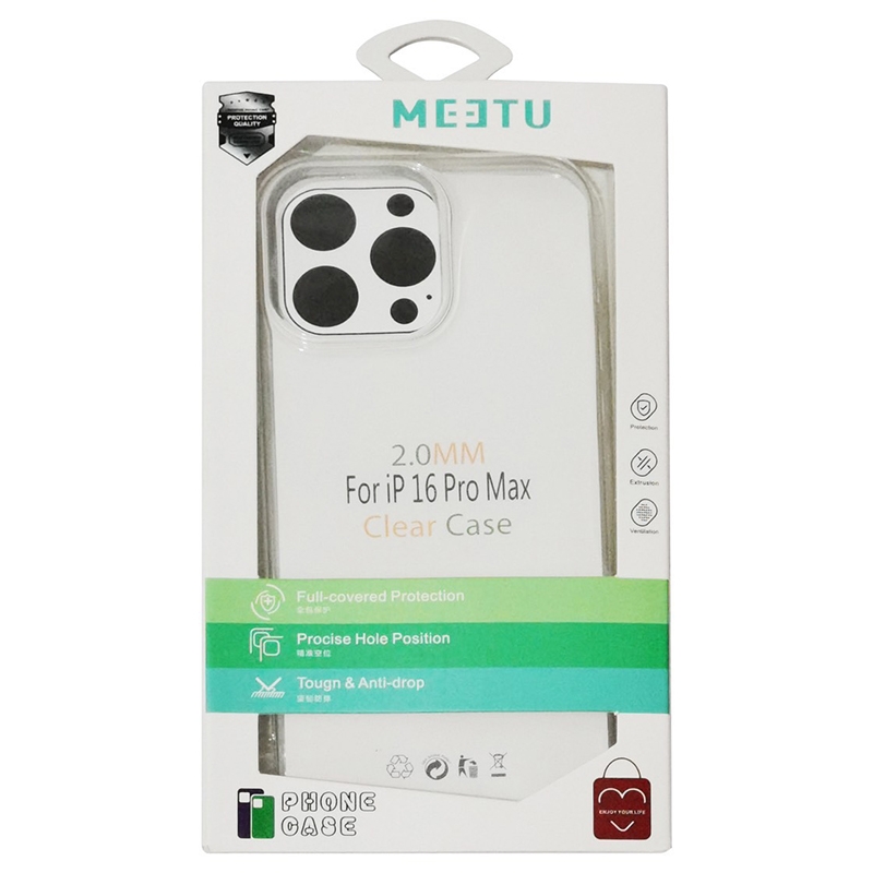 Ốp Lưng Bảo Vệ Iphone 16 Pro Max Silicon Chống Sốc, Chống Trầy Xước Meetu