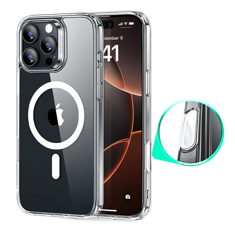 Ốp Lưng Magsafe Iphone 16 Pro Nhựa Cứng Chống Sốc Esr