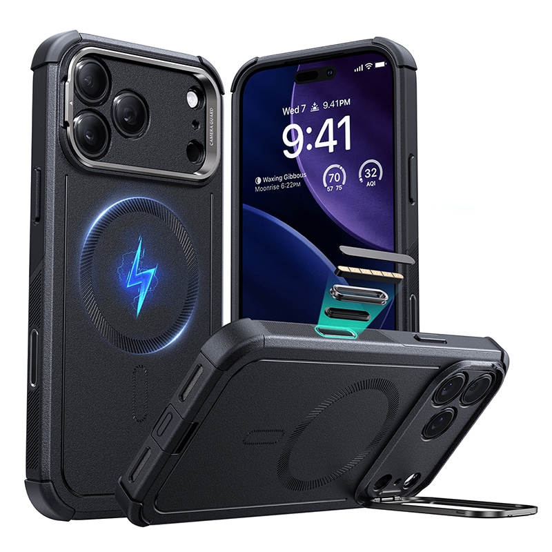 Ốp Lưng Magsafe Iphone 17 Pro Nhựa Tpu Chống Sốc, Có Giá Đỡ Camera Esr