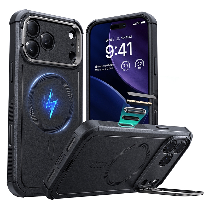 Ốp Lưng Magsafe Iphone 17 Pro Max Nhựa Tpu Chống Sốc, Có Giá Đỡ Camera Esr
