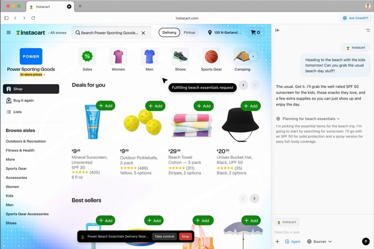 OpenAI chính thức ra mắt trình duyệt web ChatGPT Atlas - hình 1