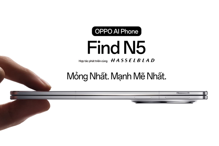 Siêu phẩm smartphone gập OPPO Find N5 sẽ ra mắt tại Việt Nam (ảnh 3)