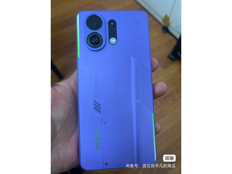 OPPO K13 Turbo lộ diện với thiết kế gaming, có cả quạt tản nhiệt và đèn RGB