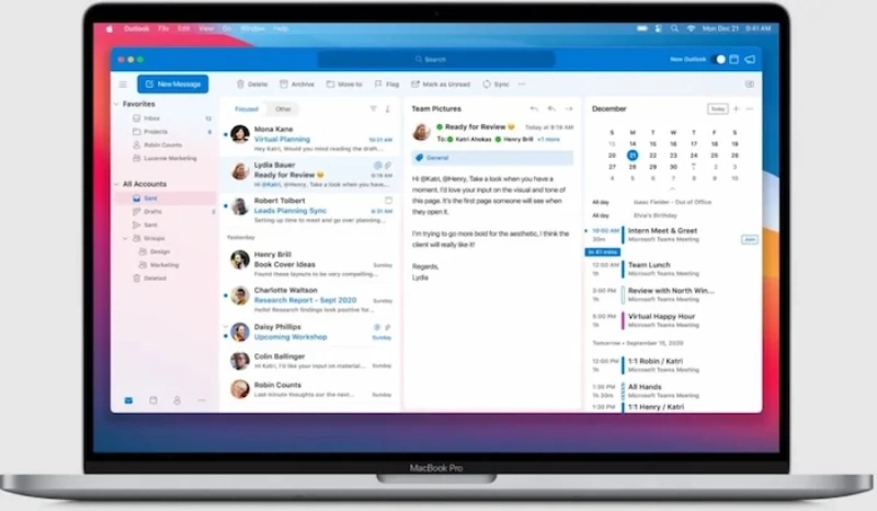 Outlook có cả phiên bản miễn phí trên web và ứng dụng di động