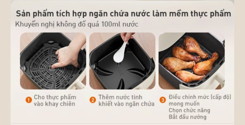 Nồi chiên không dầu Joyoung 6 lít JAF-612 - hình 4