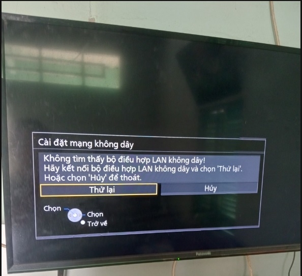 panasonic smart tv không vào được mạng - Hình 5