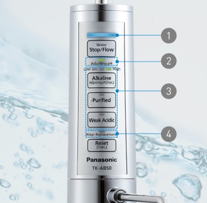 Máy lọc nước điện giải ion kiềm Panasonic TK-AB50-ZEX - hình 3