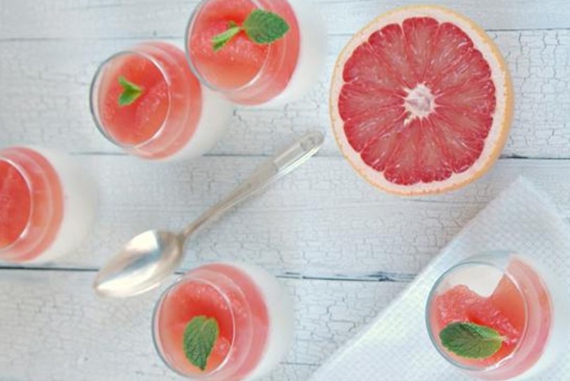 Panna Cotta dừa bưởi (hình 6)