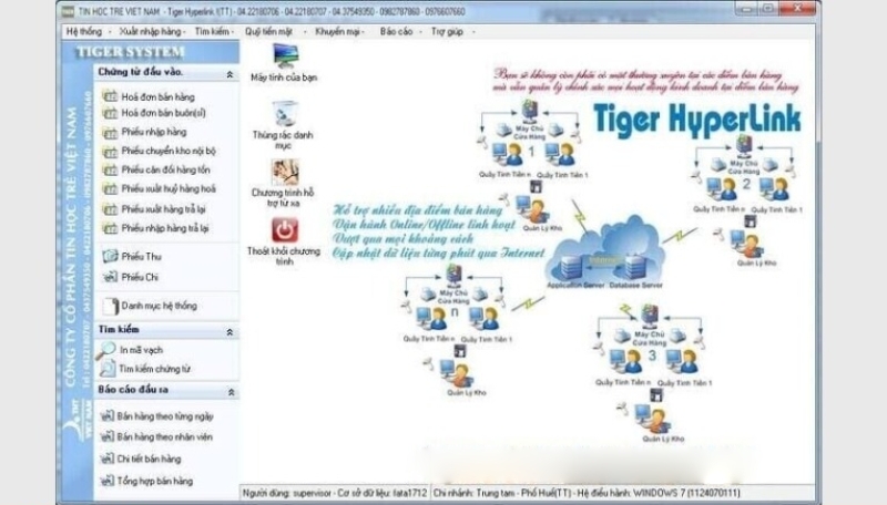 Phần mềm bán hàng offline Tiger