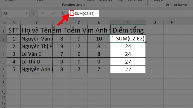 Phần mềm bảng tính có chức năng chính là gì - hình 7
