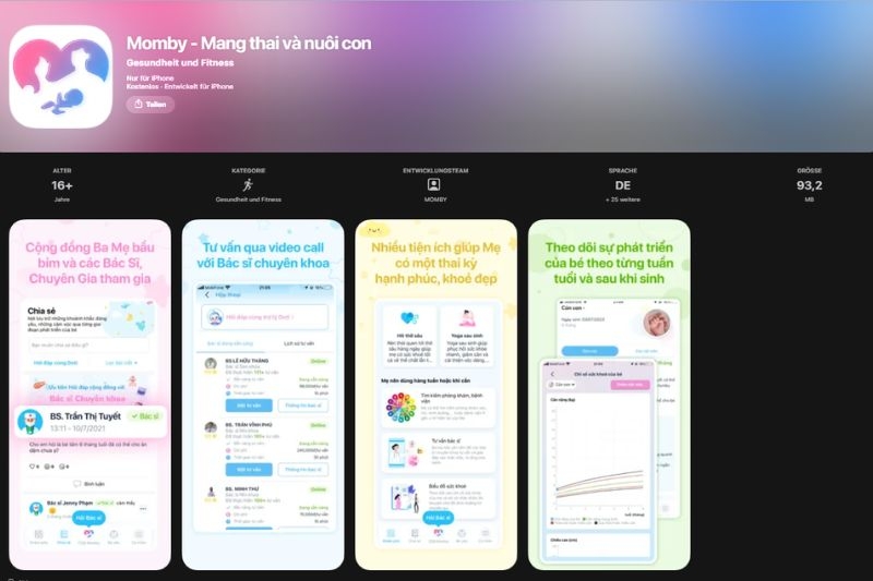 Momby - Mang thai và nuôi con