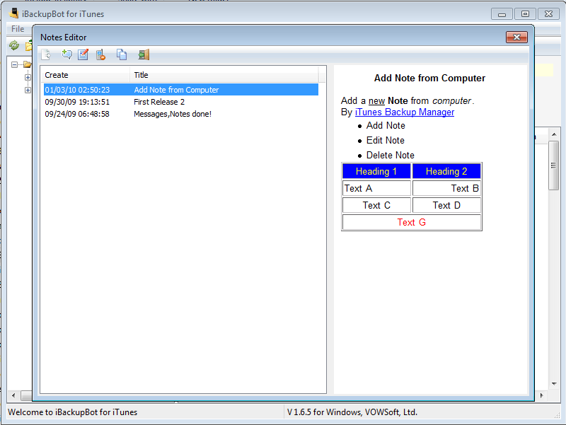 phần mềm iBackupBot ảnh 2