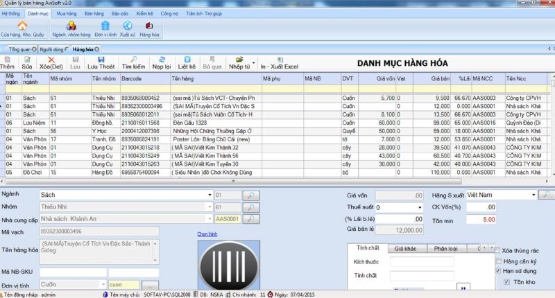 phần mềm POS miễn phí 2026 - Anviet Soft