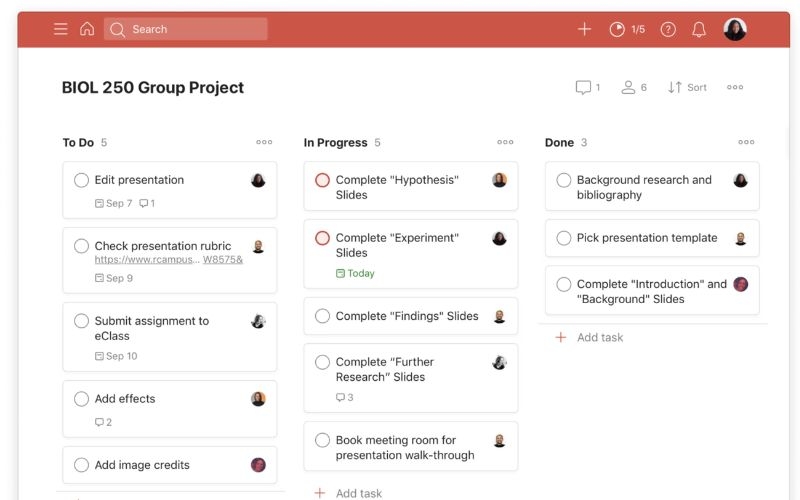 Phần mềm quản lý công việc hàng ngày tốt nhất 2026 - Todoist