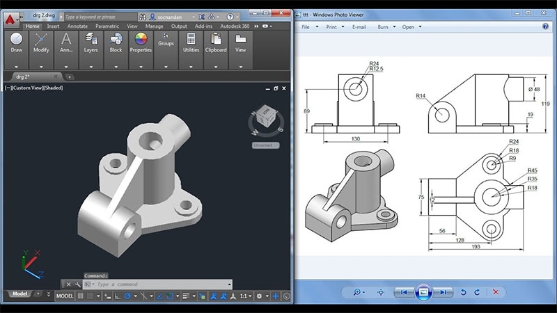 AutoCAD 3D - Phần mềm vẽ 3D dễ dùng
