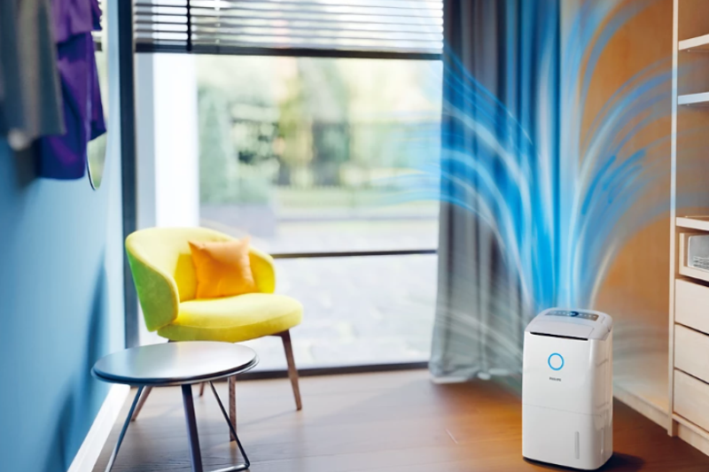 Máy hút ẩm kết hợp lọc không khí 26.5 lít Philips DE5305/11 - hình 8