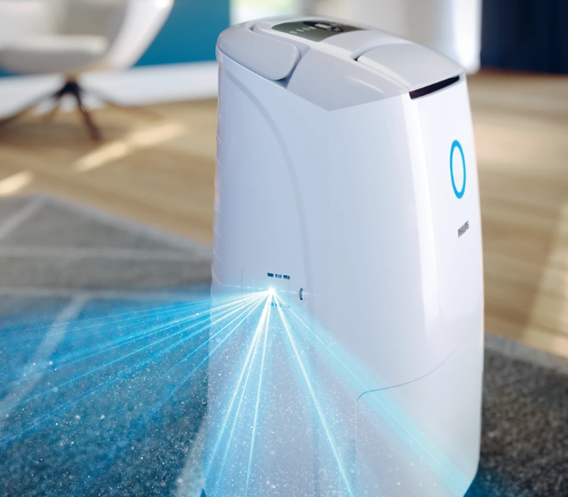 Máy hút ẩm kết hợp lọc không khí 26.5 lít Philips DE5305/11 - hình 6