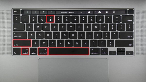 Phím Printscreen chụp màn hình trên máy MacBook ở đâu 5