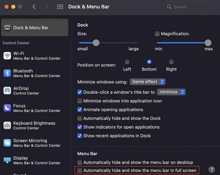 Phím tắt full màn hình Macbook - ảnh 8
