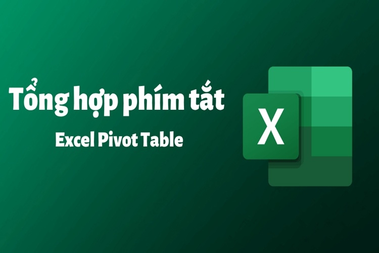 phím tắt PivotTable 5