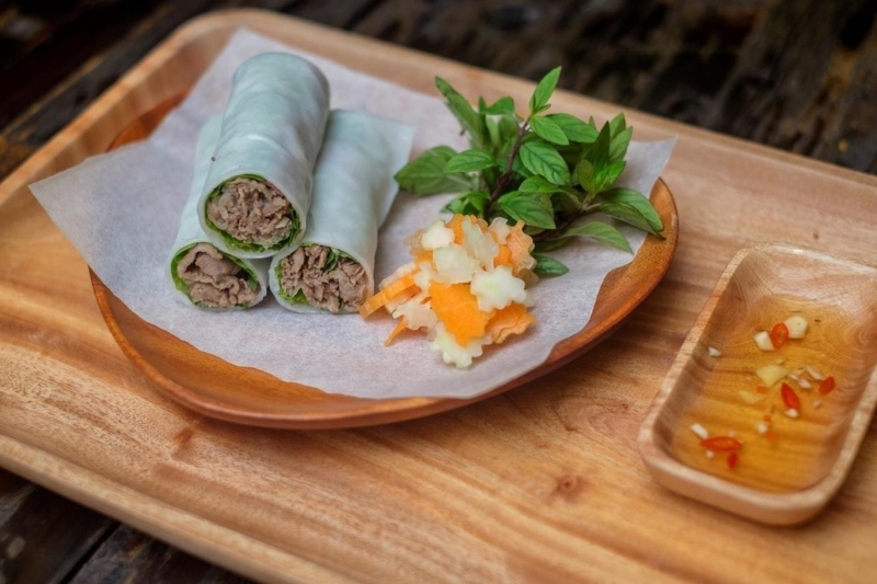 Nguồn gốc của món phở cuốn thập cẩm