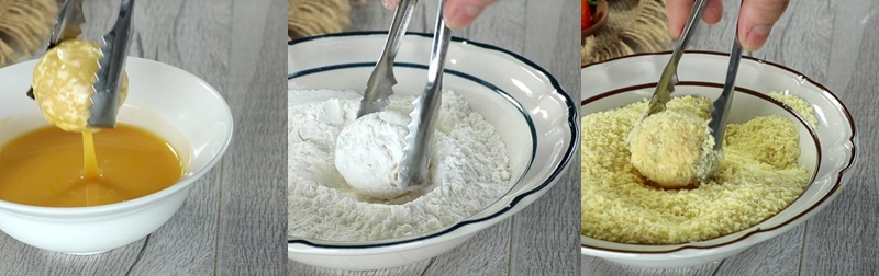 phô mai chiên bằng chảo chống dính (hình 5)