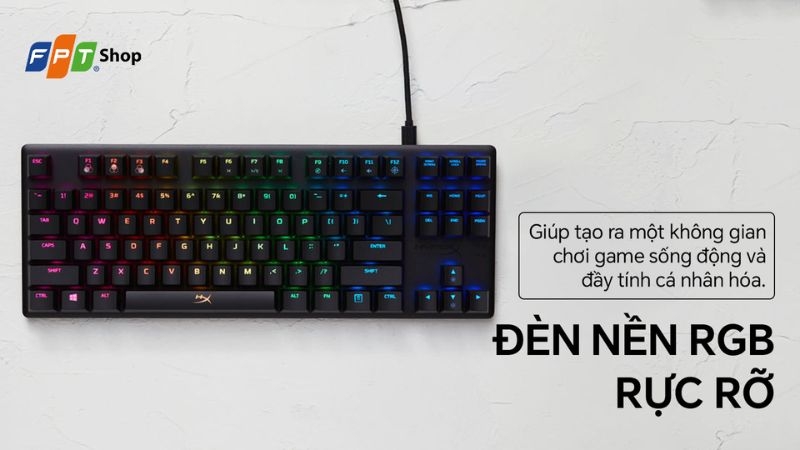 Bàn phím Gaming có dây HyperX Alloy Origins Core