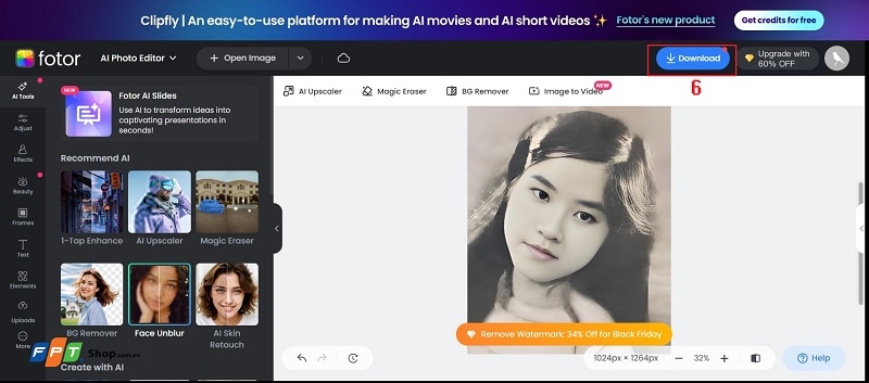 Phục hồi ảnh cũ ảnh 5