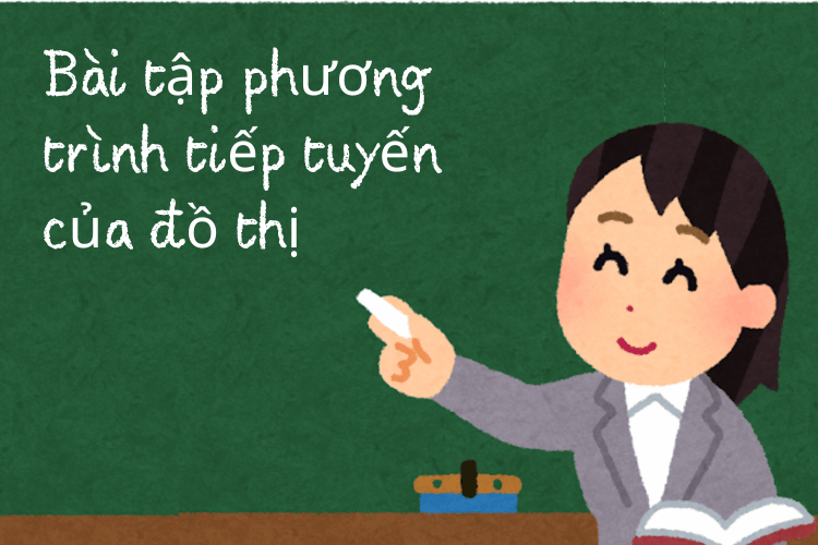 phương trình tiếp tuyến 6