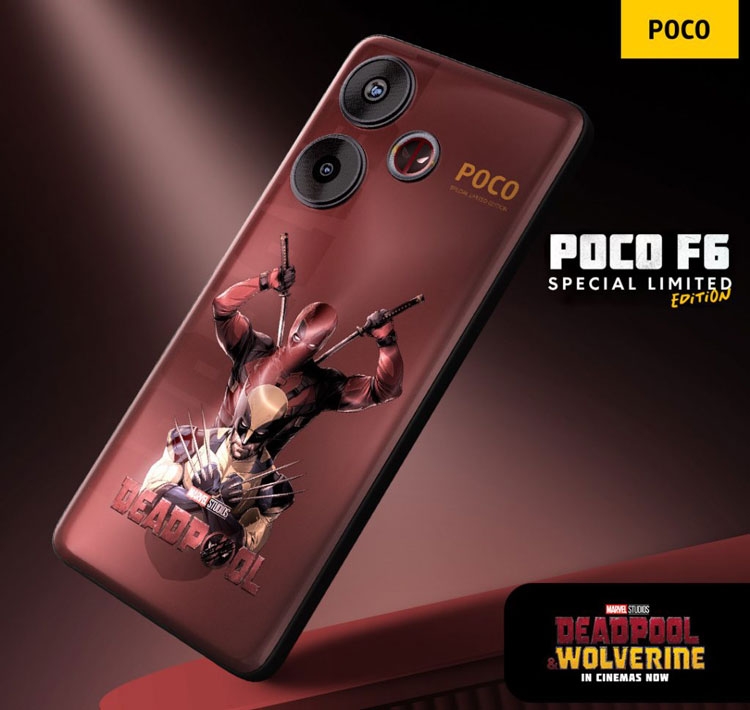 POCO F6 Deadpool & Wolverine phiên bản giới hạn trình làng, giá chỉ khoảng 9 triệu đồng - hình 2