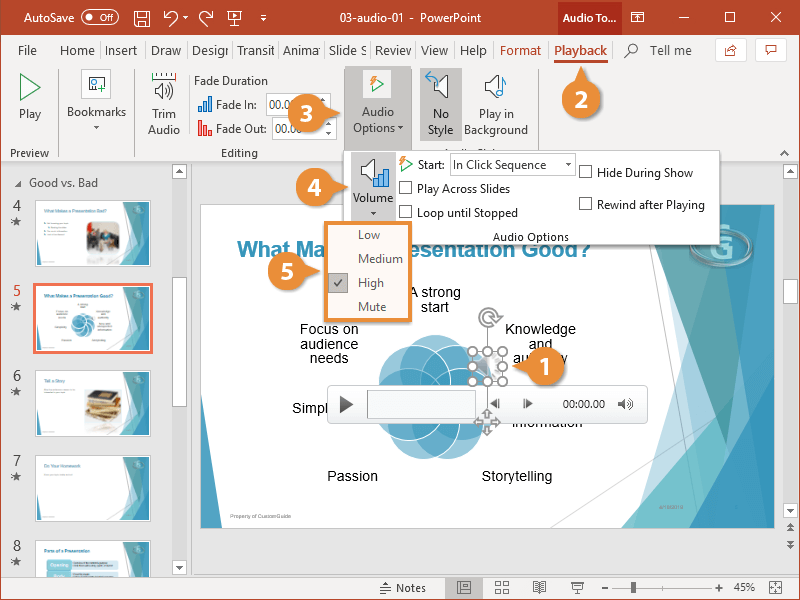 PowerPoint không phát nhạc nền - Hình 2