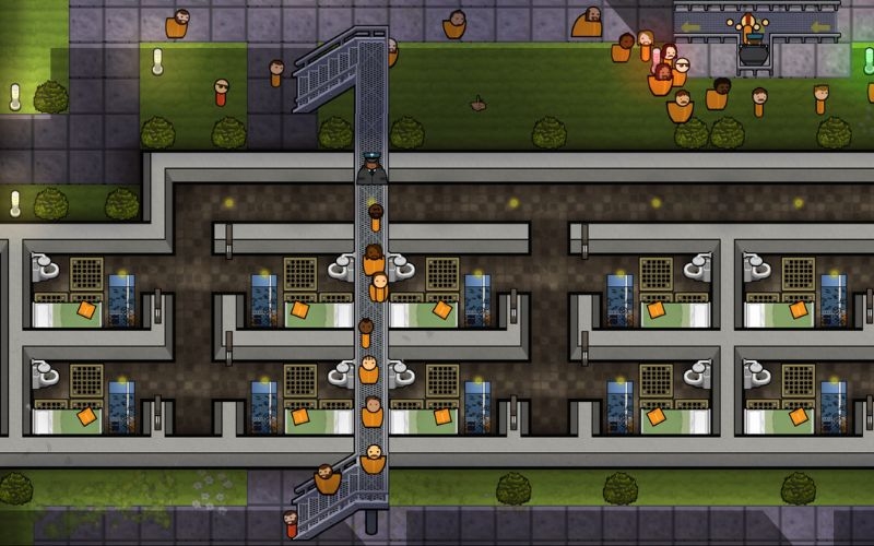 Lối chơi của Prison Architect