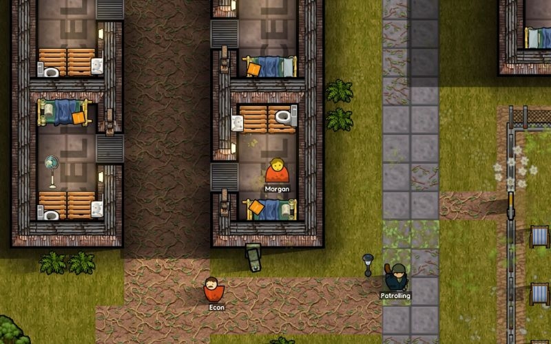 Đồ họa của Prison Architect