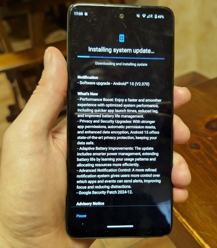 Pulse Pro là điện thoại đầu tiên của HMD nhận bản cập nhật Android 15