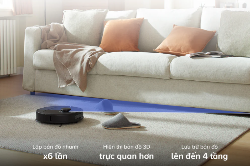 Robot hút bụi lau nhà Roborock Qrevo S Pro - hình 12