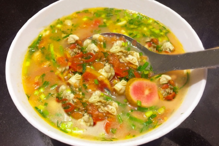 quả chay nấu canh chua (ảnh 2)