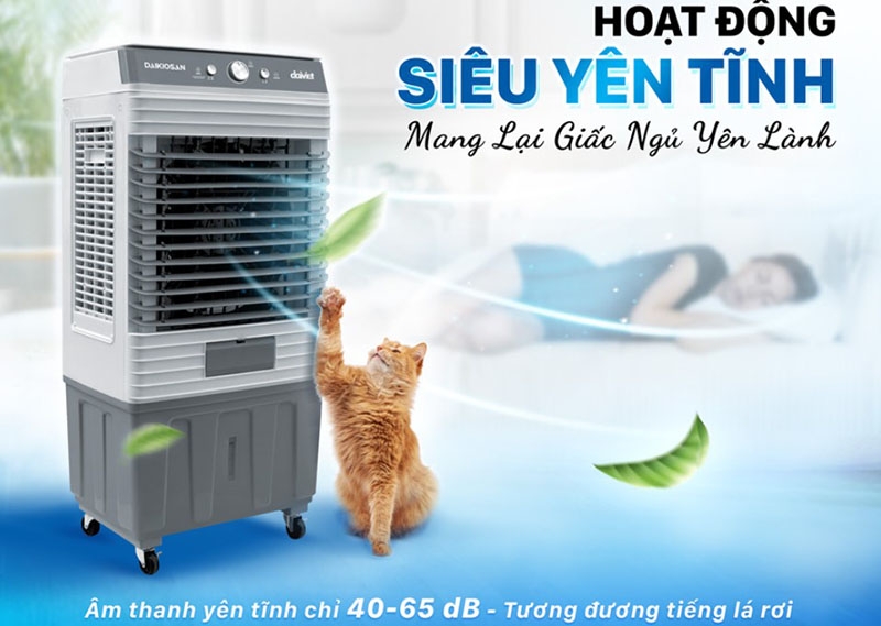 Quạt điều hòa Daikiosan DM101 vận hành êm ái và bền bỉ
