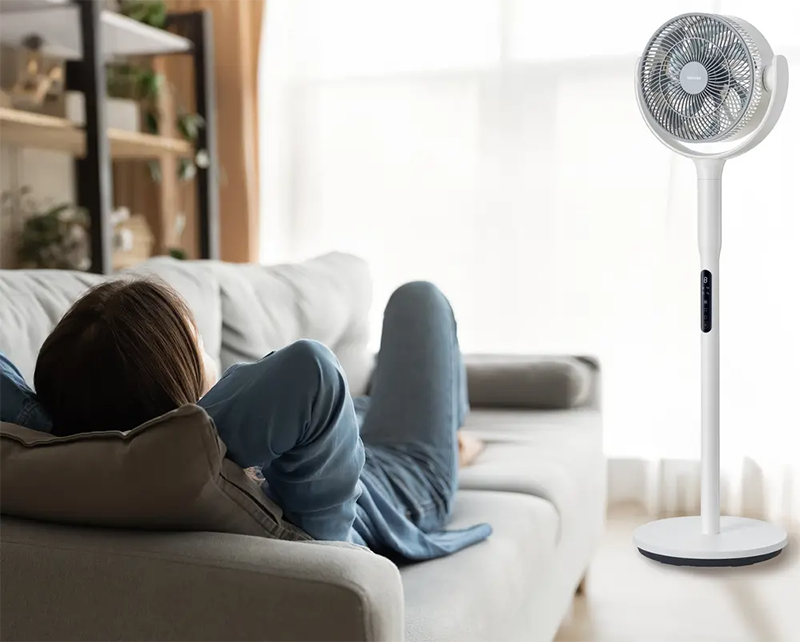 Quạt đứng Toshiba 7 cánh F-DSC50XVN(W) 20W (hình 1)