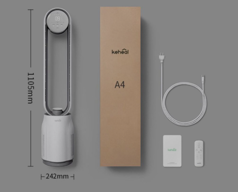 Quạt không cánh Keheal A4 - hình 2