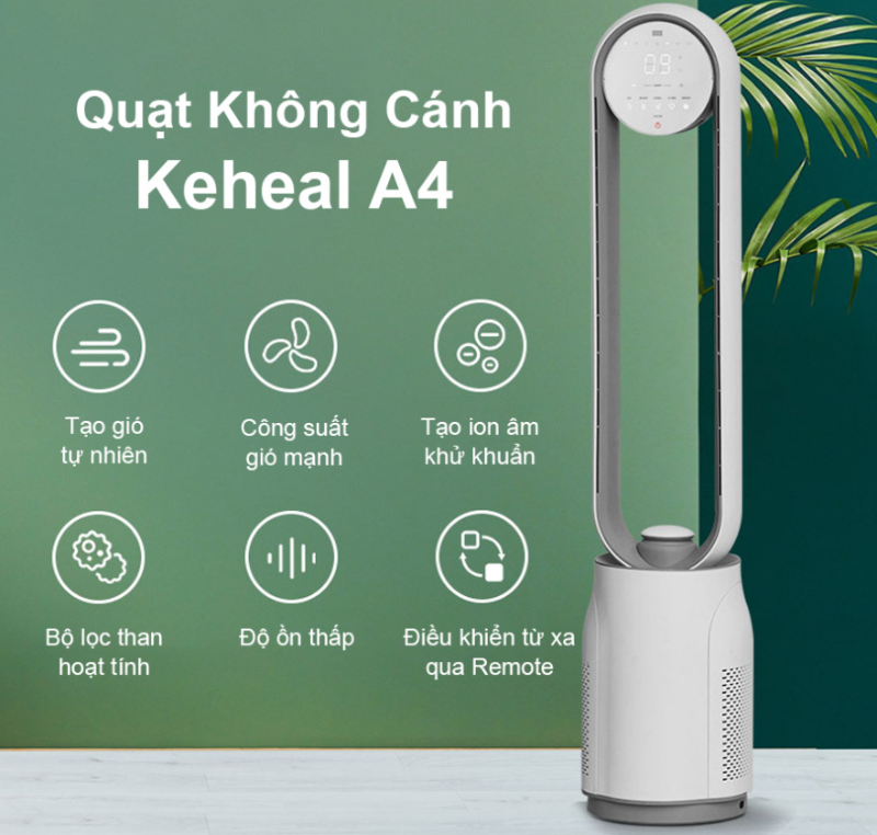 Quạt không cánh Keheal A4 - hình 1
