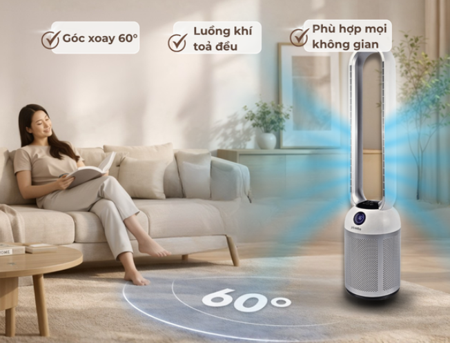 Quạt không cánh Paveden PBF-307S-DC - hình 6