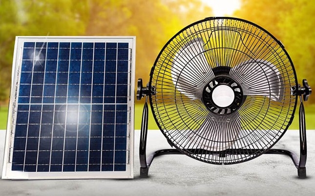 Quạt năng lượng mặt trời là gì 10