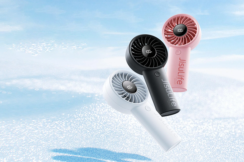 Quạt sạc cầm tay Jisulife Life 4 5000mAh (hình 2)