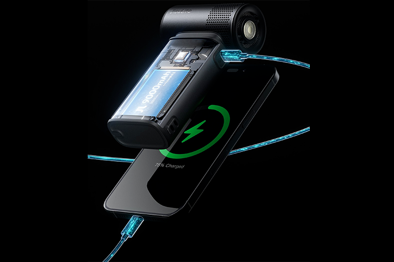 Quạt sạc cầm tay Jisulife Ultra 2 9000mAh (hình 4)