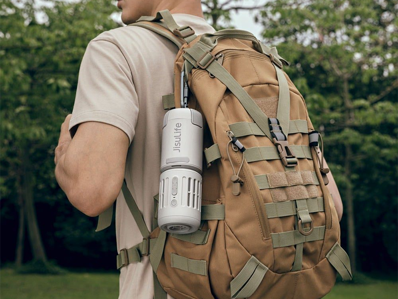 Quạt sạc đa năng Jisulife Ultra 1 13500mAh (hình 4)